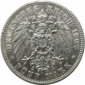 5 Mark 1907 revers