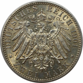 2 Mark 1901 revers