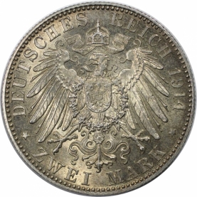 2 Mark 1914 revers