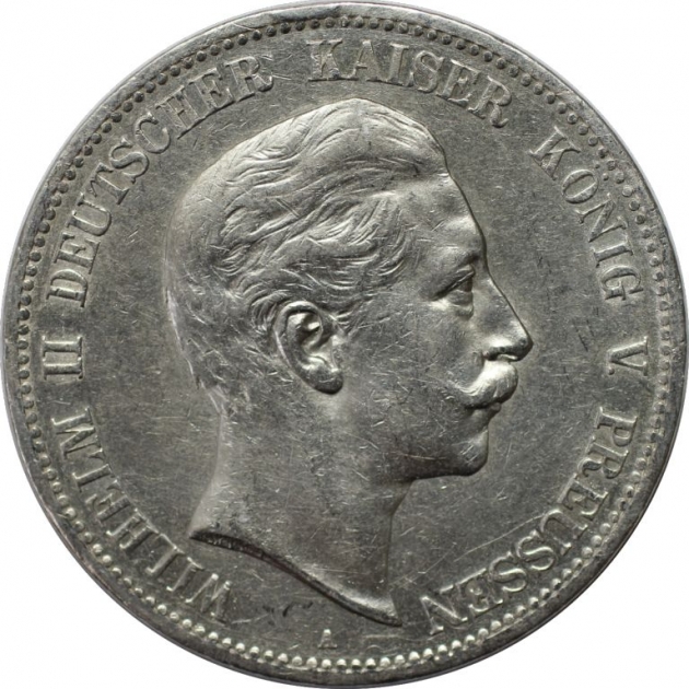 5 Mark 1907 avers