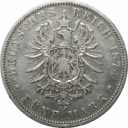 5 Mark 1874 revers