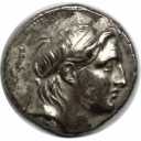 Drachme 162 - 150 v. Chr avers